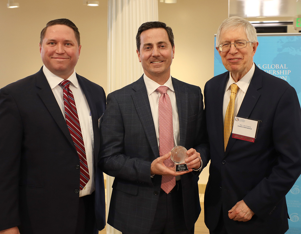 Riverton Mayor Trent Staggs Receives Global Statesman Award from U.S. Global Leadership Coalition